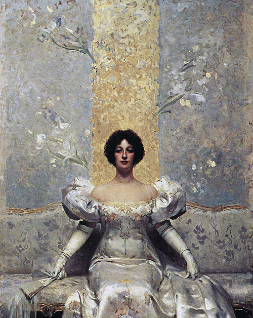 paintingses:The Woman by Giacomo Grosso (1860-1938)oil on canvas, 1895