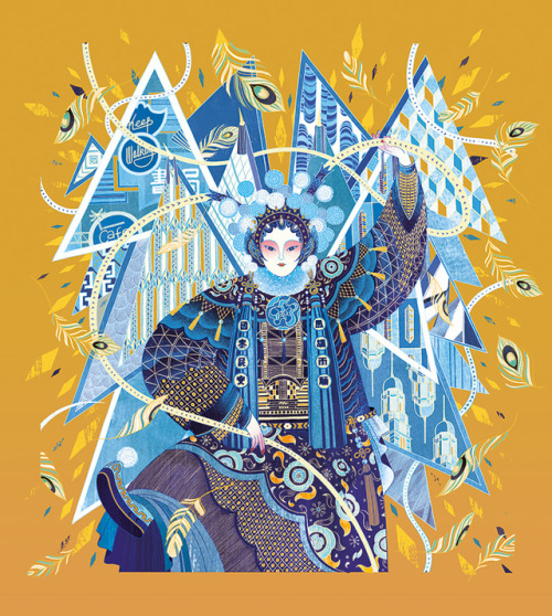 Victo Ngai X Johnnie Walker Blue Label Special EditionHere’s an exciting project commissioned 