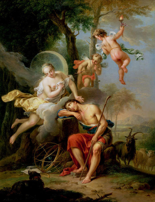 vcrfl: Franz Christoph Janneck (1703–1761): Diana and Endymion.