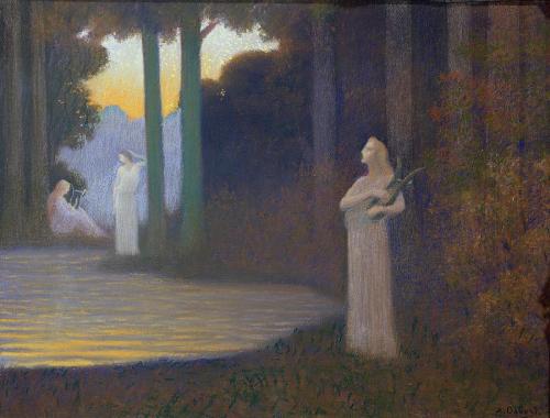 Lyricism in the Forest, Alphonse Osbert, 1910