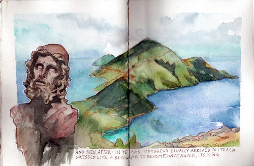 So let’s finish this. As part of a no-travel summer, I decided to compile a travel sketchbook follow