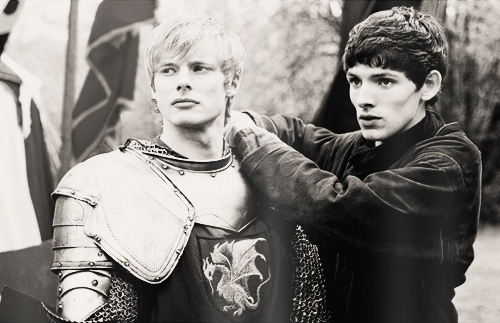 maddisonjdh:— Colin Morgan & Bradley James in Merlin