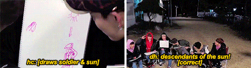 Bap Showing Us Their Wonderful Drawings