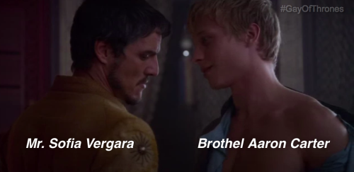 tvhousehusband:  If you don’t watch Game of Thrones, at the very least watch funnyordie.com’s Gay of Thrones recaps. Above are some of the nicknames they use during their gay-versations of every episode. It’s amazing. Where ARE my dragons?