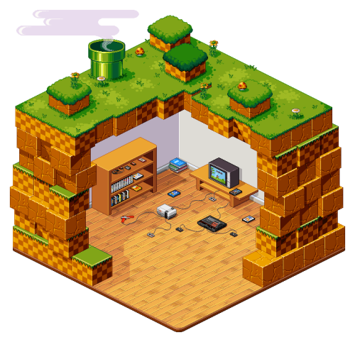 it8bit:  A New Old World Created & submitted by Terra Pixela