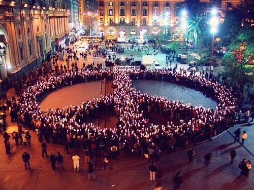 Peace flashmob