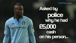 speakseazy:  missveryvery:  same guy who said this  he’s my fucking hero   Never sleep on Mario Balotelli.