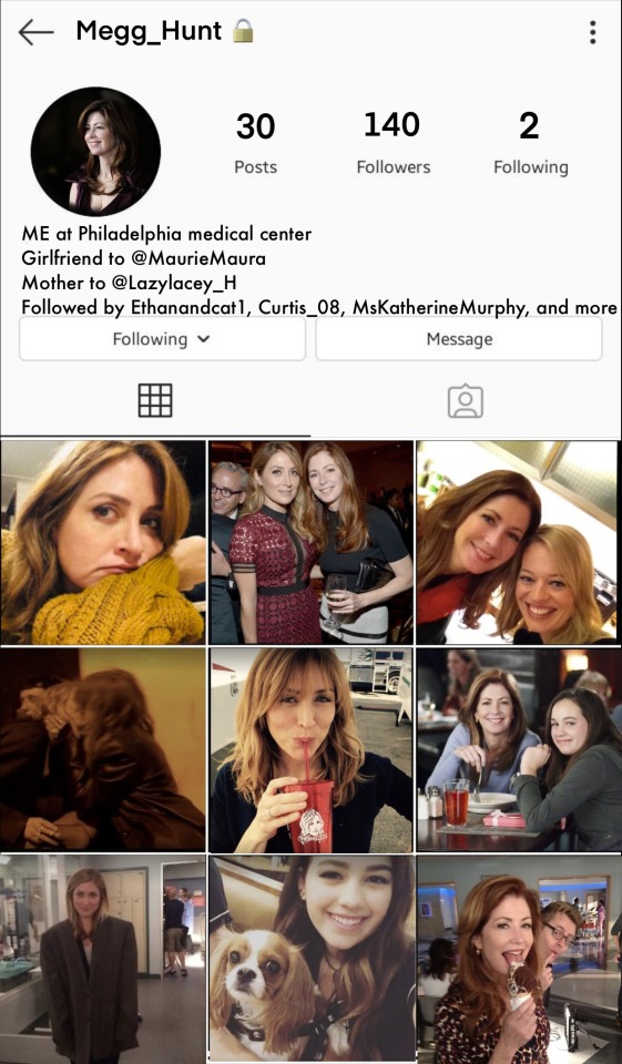 Dr. Megan Hunt And Dr. Maura Isles IG Posts. (If They Are In The Same Universe.)