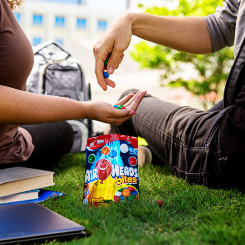 Now, this is a study break we can get behind. Bust out the #AirheadsBites and share the flavor with 