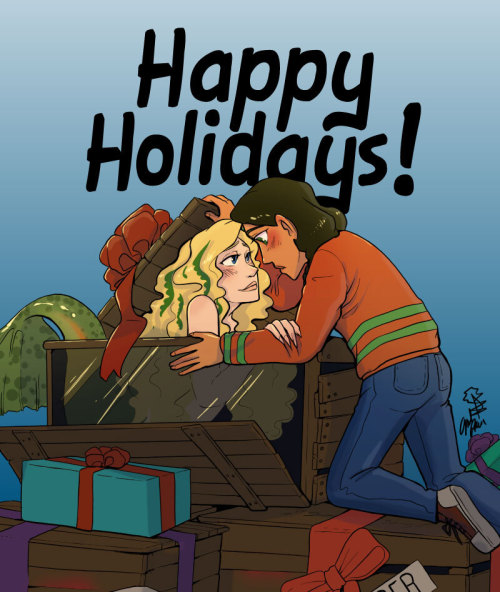 Special delivery! Happy Holidays from our families to yours!See the full image on Patreon: https://w