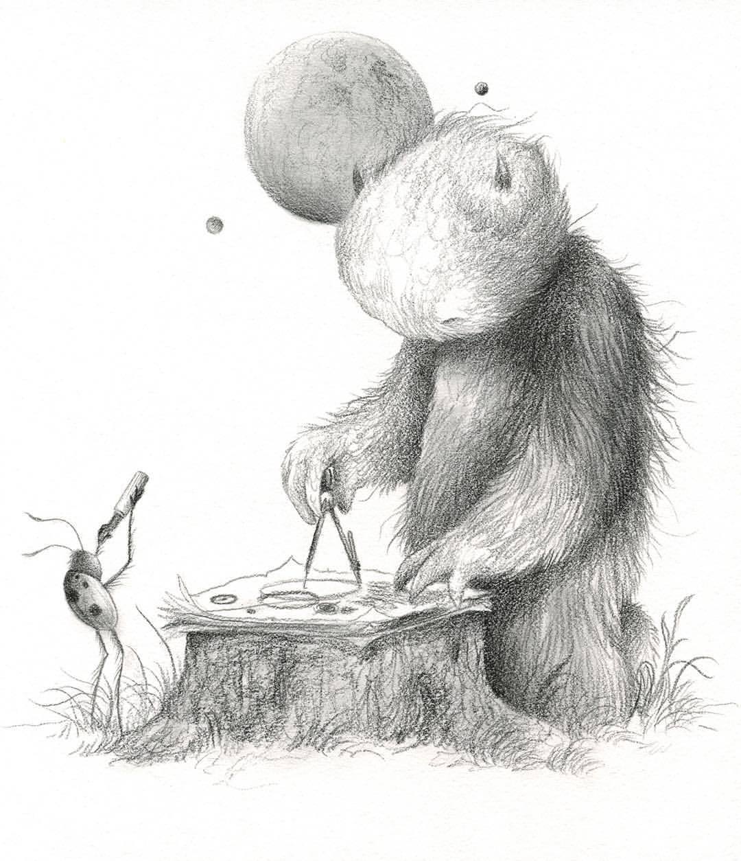 littlelimpstiff14u2:  Dan May’s Adorable MonstersDan May is a fine artist currently