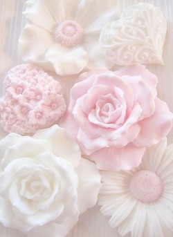 kawaiistomp:  Pink and white collection hand