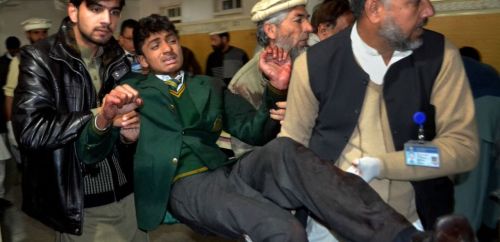 micdotcom:At least 130 killed in bloody Taliban attack on Pakistani school At least 130 people were 