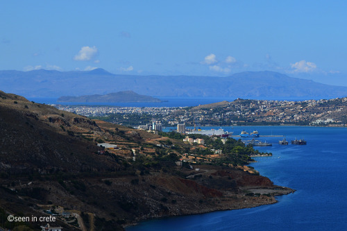 Chania, Akrotiri, Agii Theodori, Rodopou - seen from ancient town of Aptera