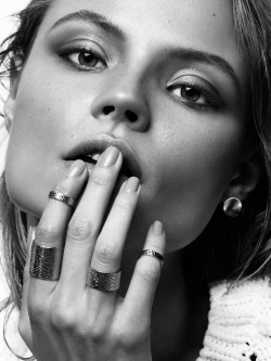 senyahearts:  Magdalena Frackowiak by Alique in “Icons” for Models.com