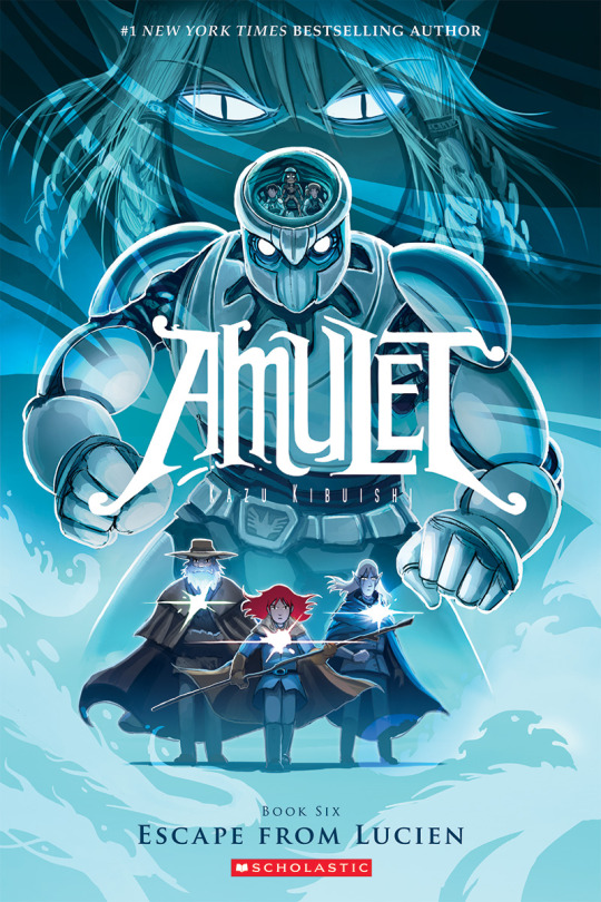 If you’re a fan of comics, graphic novels, or art in general, please check out the Amulet series. It’s written and illustrated by Kazu Kibuishi, a Japanese-American artist who also worked on a comic anthology series called Flight and a webcomic called