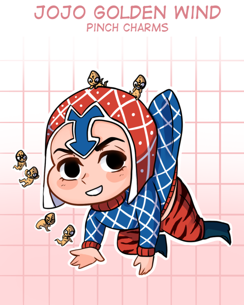 [RBs are very appreciated ] Passione gang chibi pinch charms will be going up on my Etsy shop b
