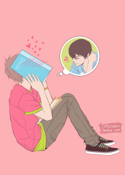 lordzuuko:   He’s been looking for me for two weeks now. What do I do? Why am I hiding here anyway? I can’t concentrate.  College Library MakoHaru AU: (Main) (Parts 1, 2 , 2.5, 3) Okay just a bit of an extra (2.5) this week cause I’m lazy I