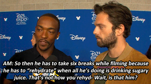 peterparkher:marvel fake subs - [1/?] - tom holland and anthony mackie explain their feudplease do N