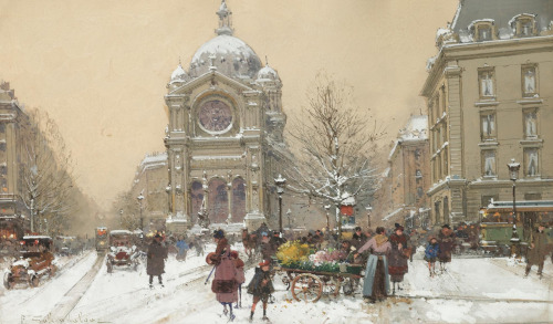 Eugène Galien-Laloue - L’église Saint Augustin