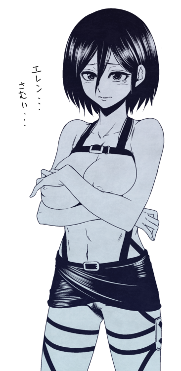 tacticalsalad:  Attack on Titan- Mikasa request 