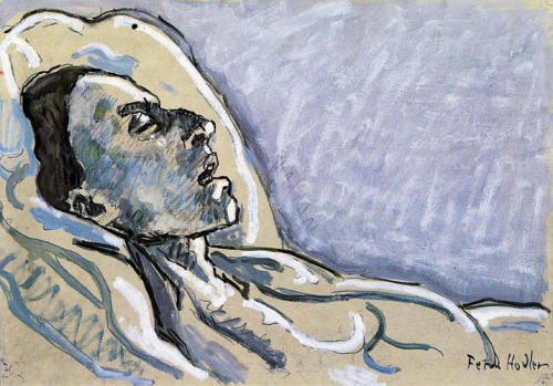 artist-hodler: The Dying Valentine Gode-Darel, Ferdinand Hodler