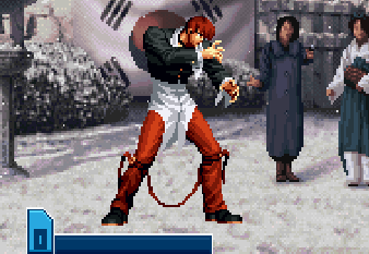 atari5200controller:  Iori Yagami, from 1995 to 2001
