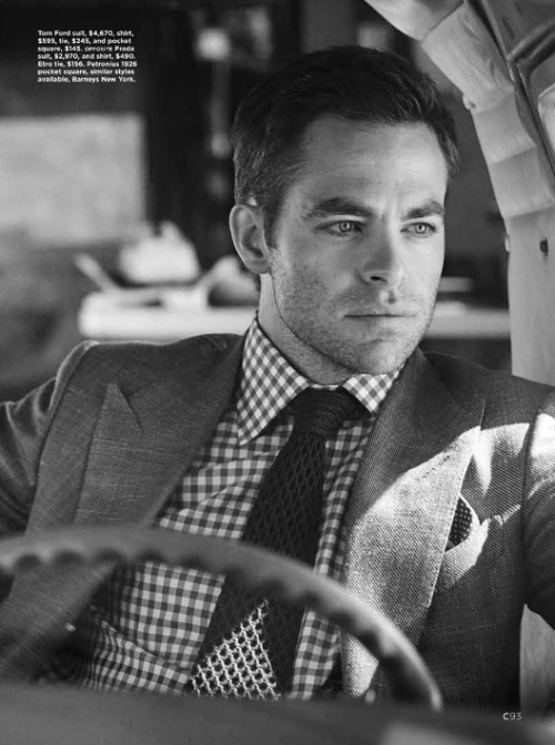 vispreeve:Chris Pine by Sam Jones for C Magazine