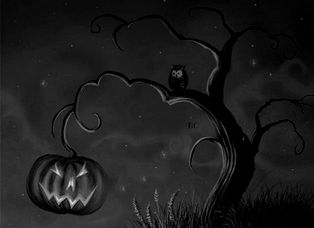 bloody–cherry:  Halloween Tree by jerry8448 