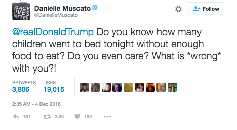 thelittlefae:  micdotcom: One woman delivered the perfect response to Donald Trump’s Twitter meltdown about SNL. A little louder for the people in the back, please.  Man I hope Alec Baldwin wins awards for his impersonations