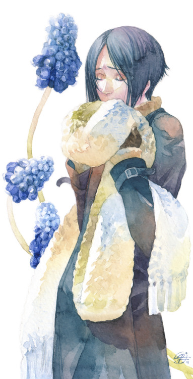Old fanarts (2008-2013) of Yoite from Nabari no Ou © Yuhki Kamatani. It’s&hellip; kin