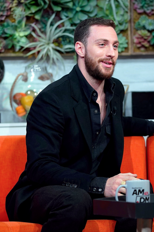zacharylevis:AARON TAYLOR-JOHNSONBuzzFeed’s “AM To DM”, New York City ›