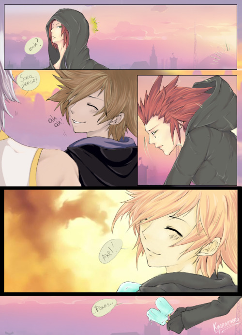 It was for Akuroku Day but&hellip; I WANT PUBBLISH NOW! (o;TωT)o Aaah my Kh&rsquo;s favourite otp {w