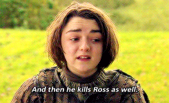 princessaryastark:  ↳ Maisie Williams lists her hated Joffrey moments (x) 