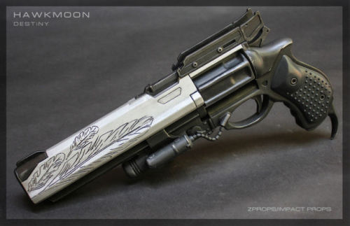 theomeganerd:  Destiny Weapon Props by Zander Brandt