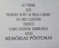 sernuvem:  Machado de Assis, livro “Memórias Póstumas de Brás Cubas”. 