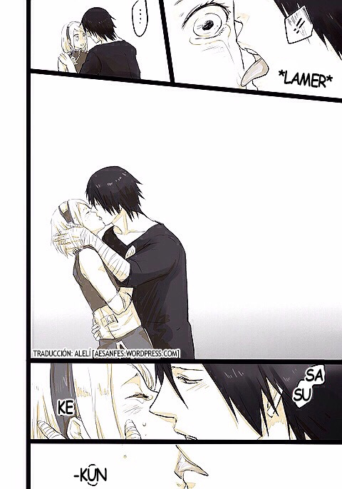 aesanfes:  Un doujinshi que encontré por acá hace unos días, me pareció divertido así que ahí está al español. Aún no entiendo bien cómo funciona tumblr.*1ra parte*