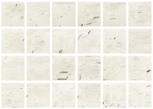 gilgai: Cy Twombly, Poems to the Sea, suite of 24 drawings, 1959 