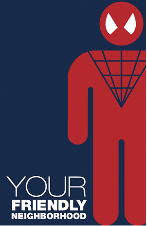 cinexphile:  Superhero minimalist art (via Twitter)