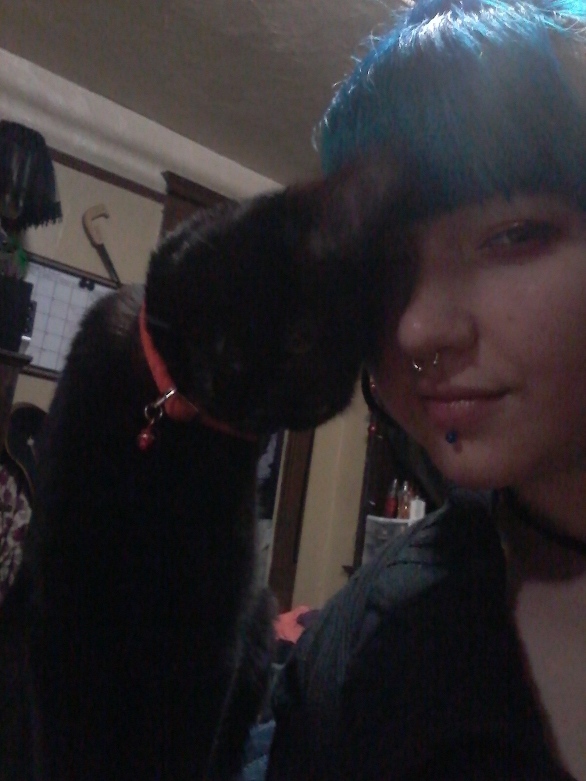 acidkittiegoddess:  Nya kitty ♡ kawaii  cut my bangs something different :3