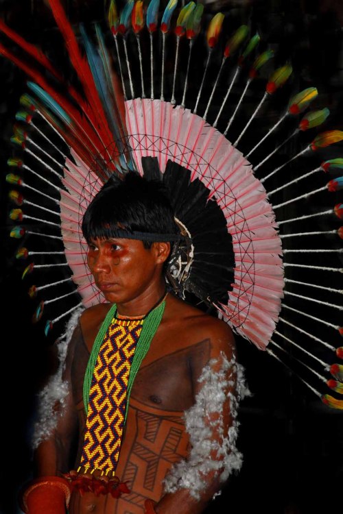 Members of the Karajá (Iny) tribe of the Araguaia River Basin (Part 1)