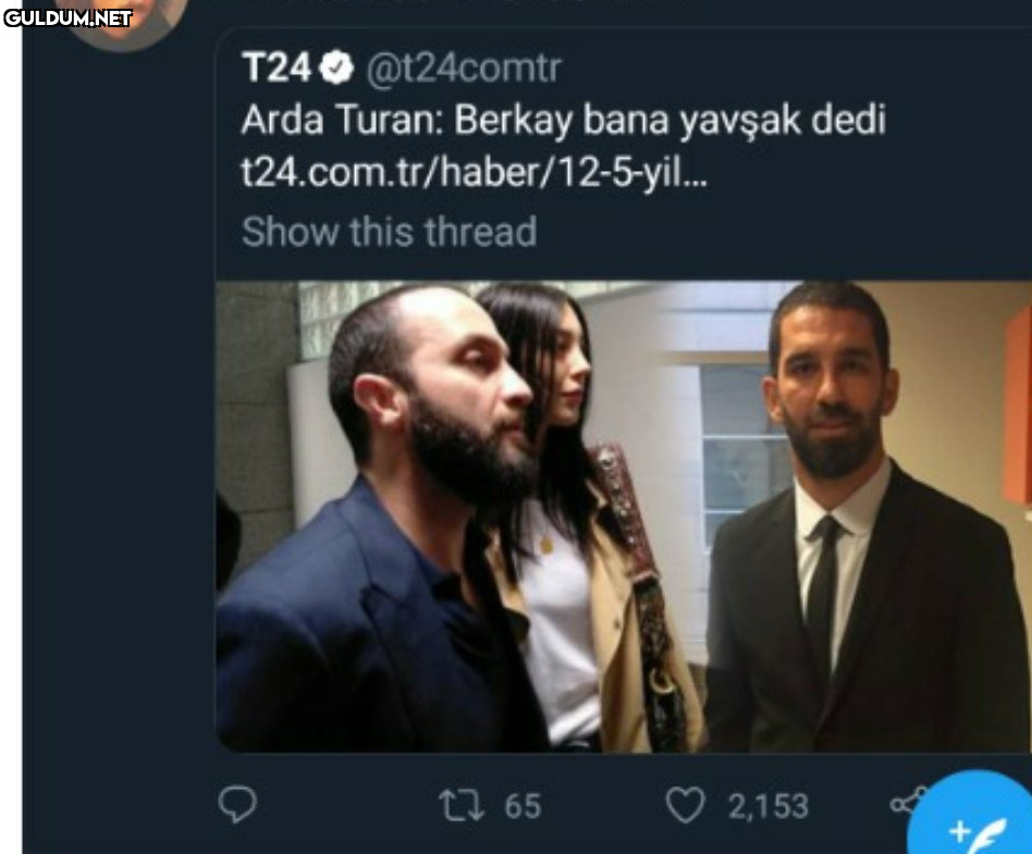 T24 @t24comtr Arda Turan:...