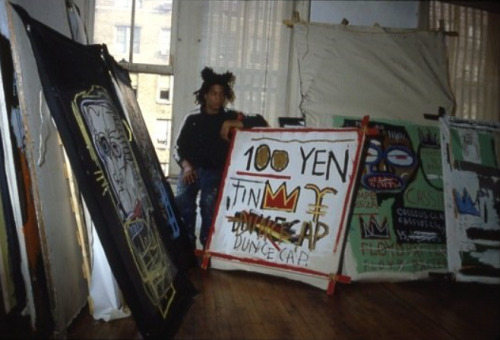 twixnmix:    Jean-Michel Basquiat photographed by Gianfranco Gorgoni, 1982.  