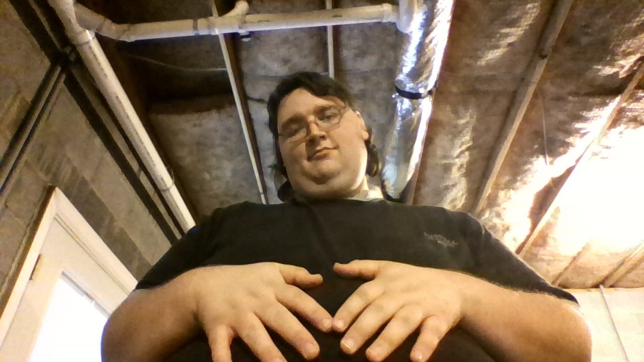 I can’t resist stuffing my belly onto the back of this chair. 