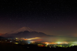 deletingmyself:  “A Sea of Cloud and Mt.Fuji“