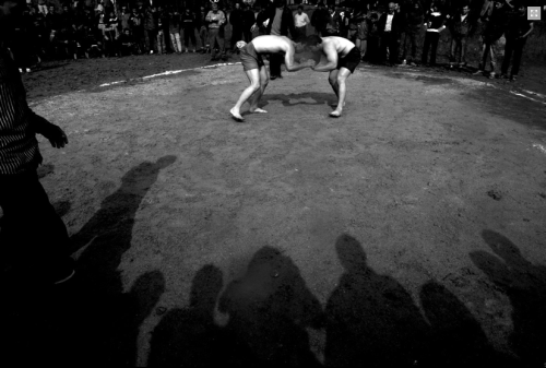 Javad Parsa: Traditional Wrestling in Iran Luchu is a traditional wrestling competition for the