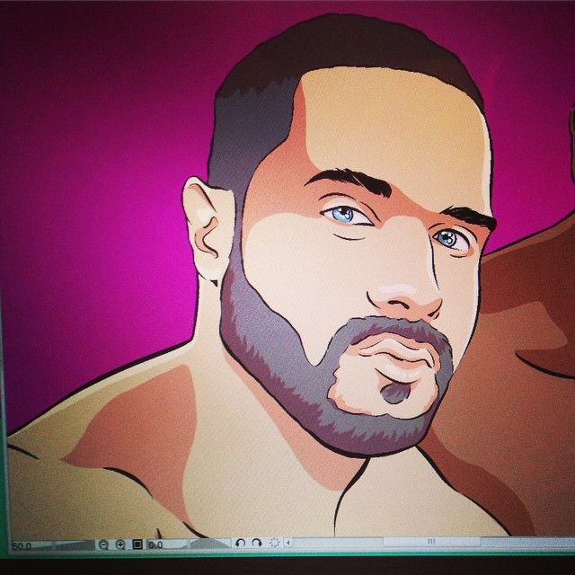 milesdavismoody:  terryblas:  More WIP of @milesdavismoody ! Almost done! #ohpitcrew