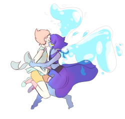 pearlsnose:  Me: -DRAWS SOMETHING OTHER THAN PEARLMETHYST FOR ONCE-ME: what the shit howThis is a gift for my wife… this ship’s aesthetic is -thumbs up-