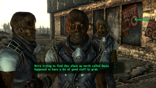 one time i went to fight the mechanist and i found this troupe of identical men standing outside and