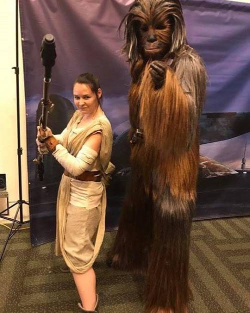 It&rsquo;s #wookiewednesday and happy #WednesRey to everyone! Hope everyone has been having a go